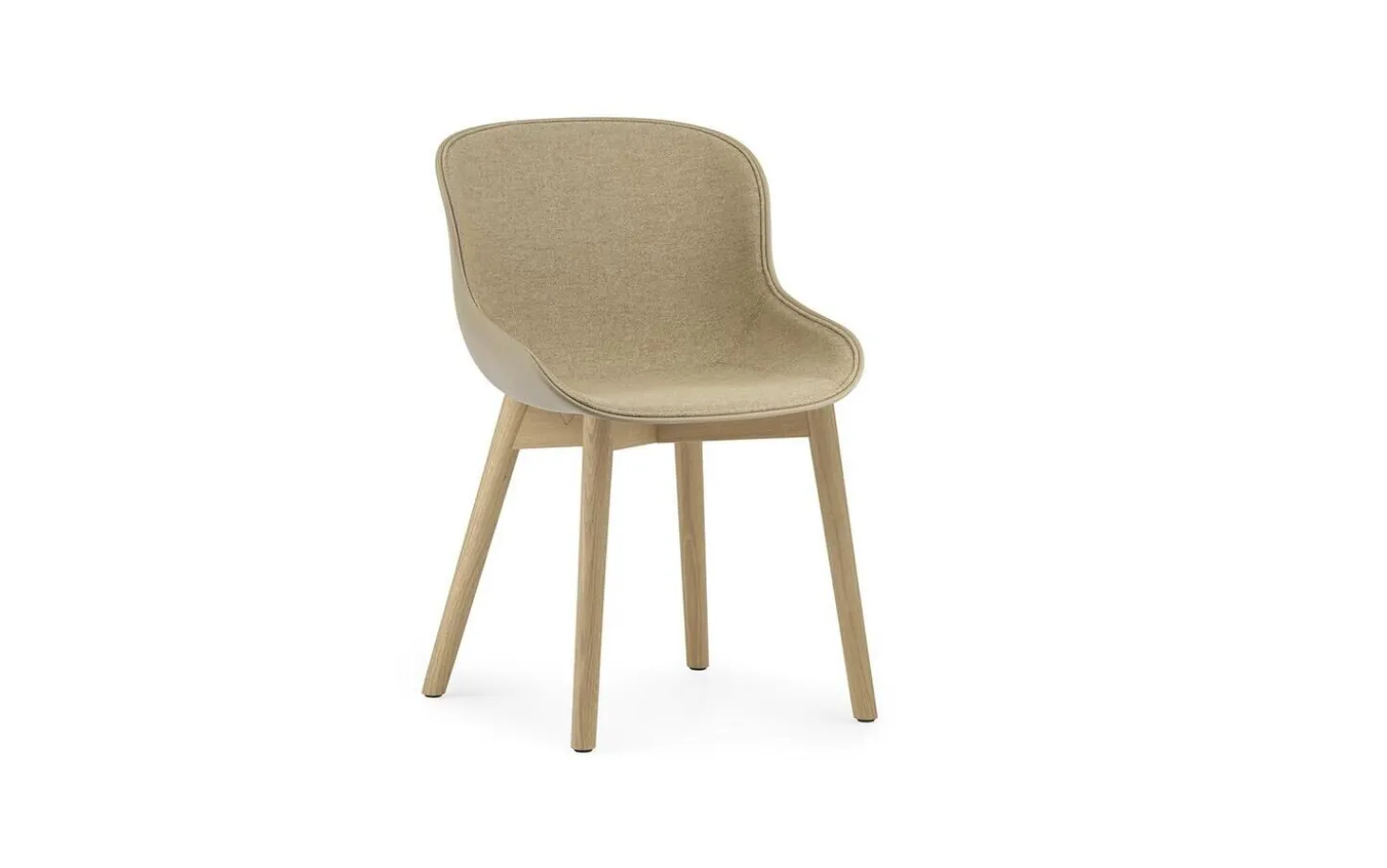 Normann Copenhagen - Hyg Chair Front Upholstery Sand & Oak