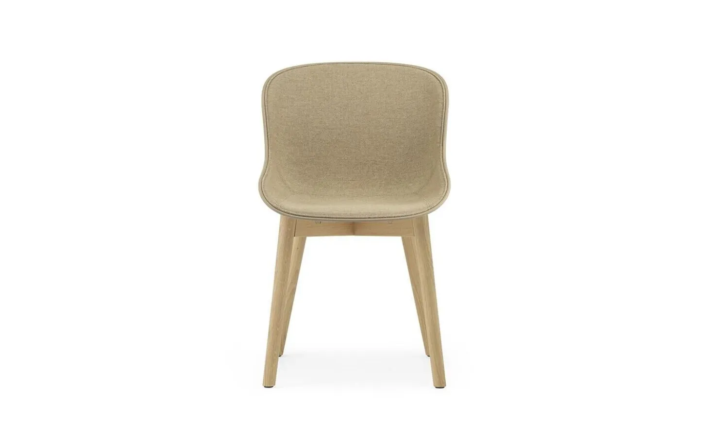 Normann Copenhagen - Hyg Chair Front Upholstery Sand & Oak