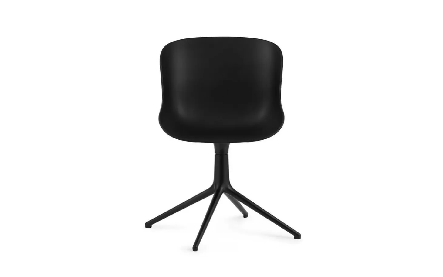 Normann Copenhagen - Hyg Chair Swivel 4L Black Alu