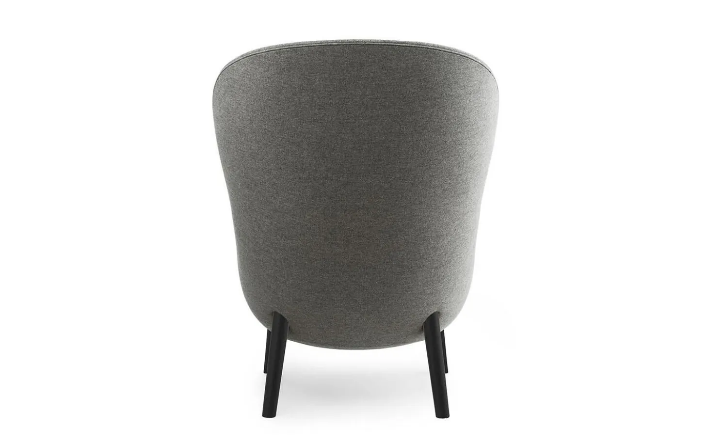 Normann Copenhagen - Hyg Lounge Chair High Black Oak
