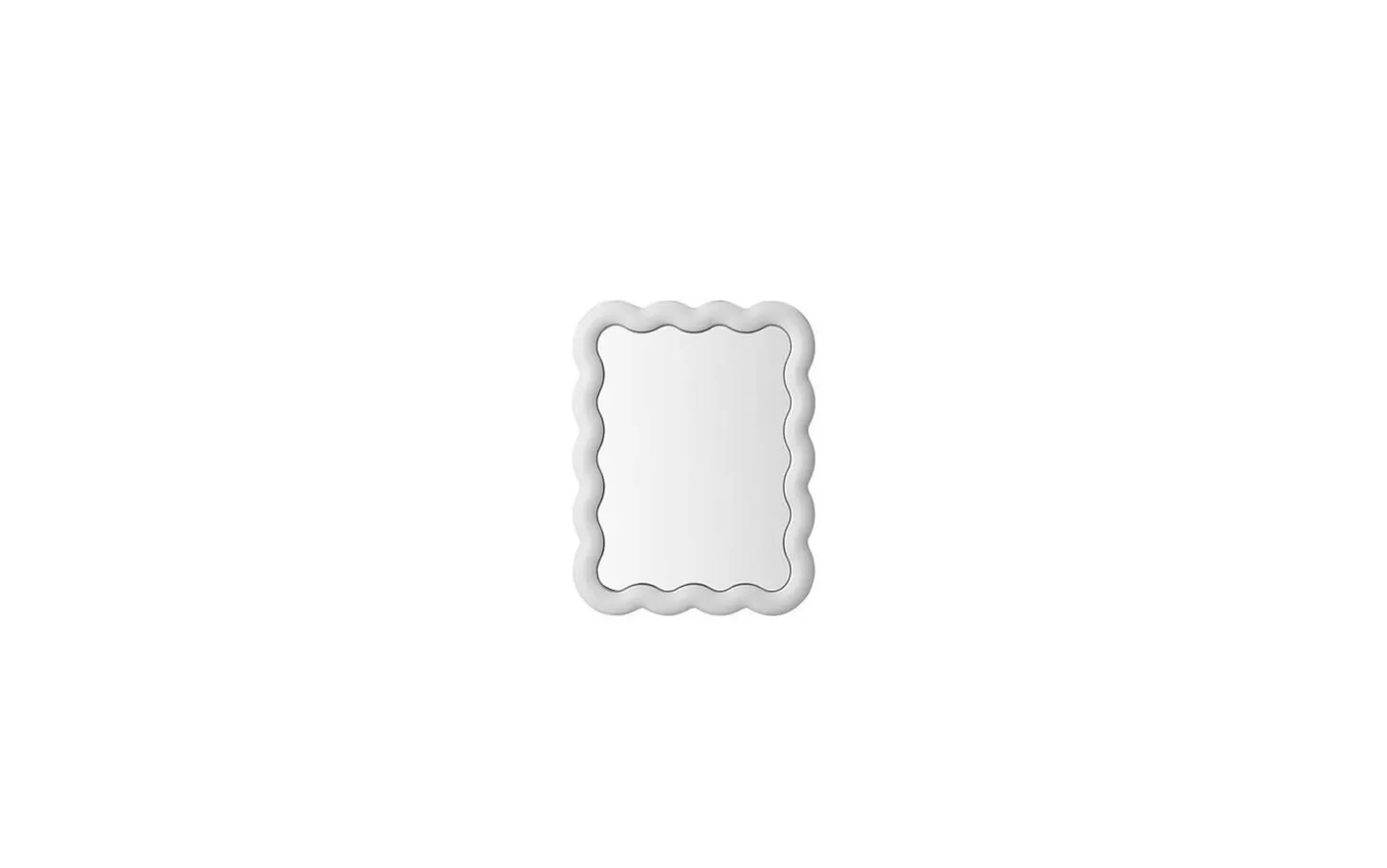 Normann Copenhagen - Illu Mirror 65 x 50 cm EU - White