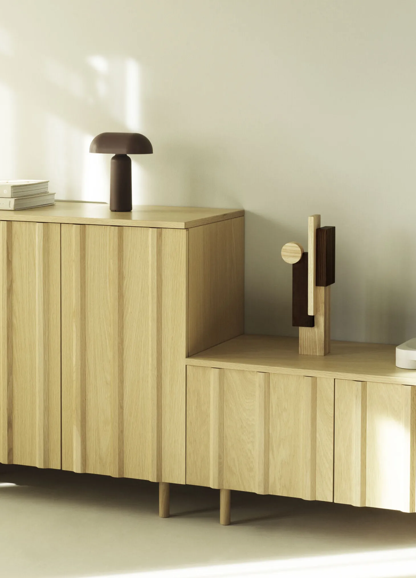 Normann Copenhagen - Join Sculpture Medium Ash/Carbonized Ash