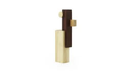 Normann Copenhagen - Join Sculpture Small Ash/Carbonized Ash