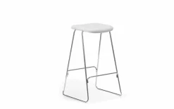 Normann Copenhagen - Just Barstool 75 cm Full Upholstery Chrome
