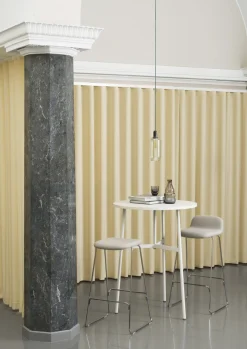 Normann Copenhagen - Just Barstool 75 cm Full Upholstery Chrome