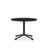 Normann Copenhagen - Lunar Coffee Table H45 x Ø60 cm - Black Alu/Oak