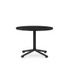 Normann Copenhagen - Lunar Coffee Table H45 Ø60 cm Black Alu