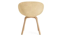 Normann Copenhagen - Mat Armchair Front Upholstery Hemp Beech - Hallingdal 110