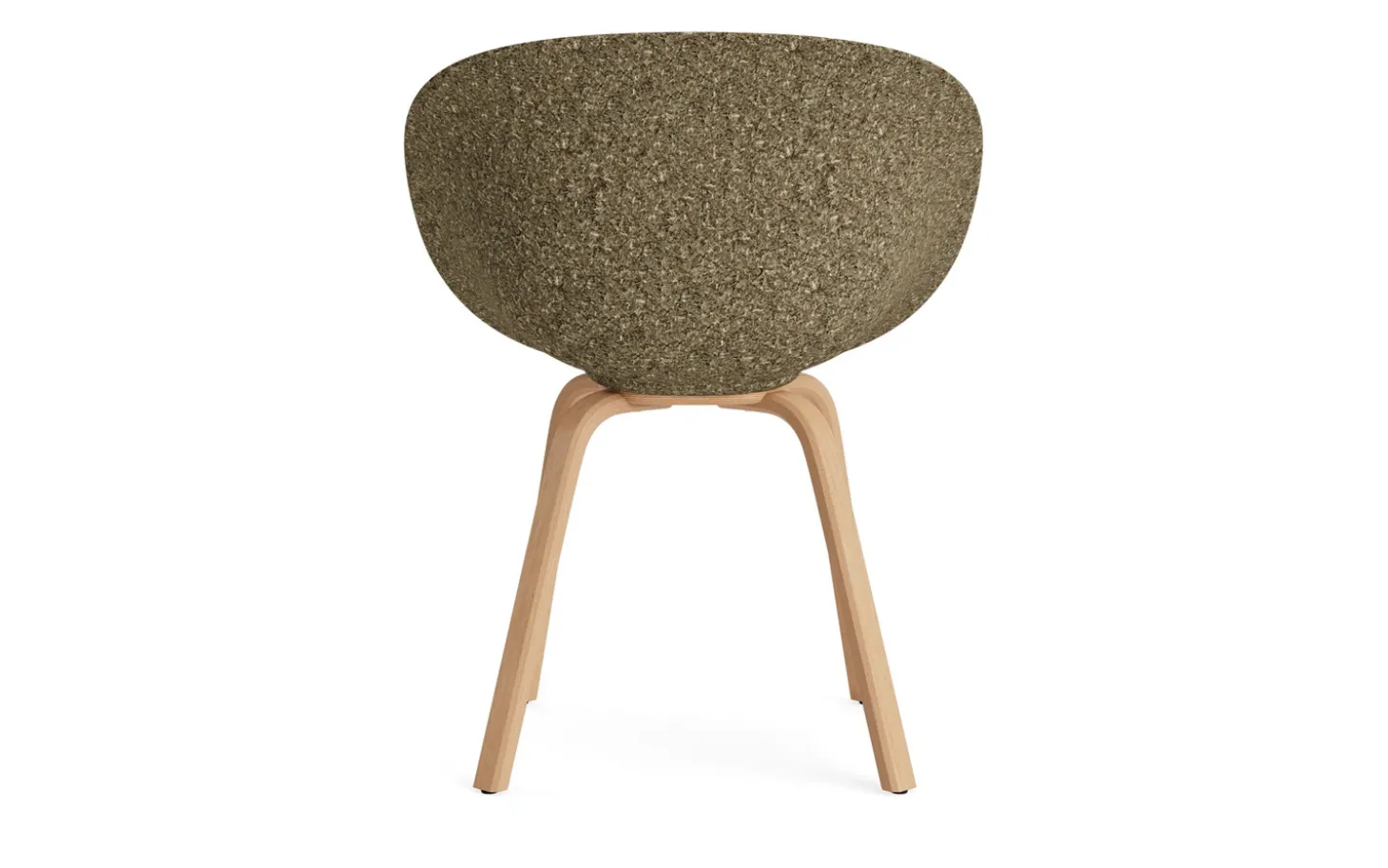 Normann Copenhagen - Mat Armchair Beech - Seaweed