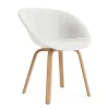 Normann Copenhagen - Mat Armchair Full Upholstery Beech - Hallingdal 110