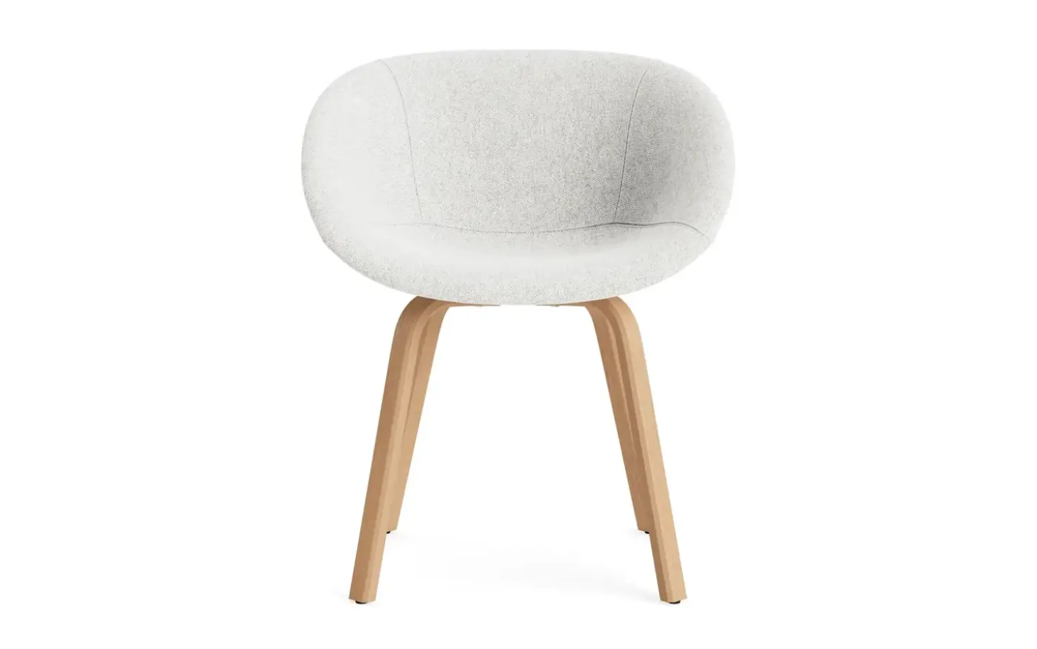 Normann Copenhagen - Mat Armchair Full Upholstery Beech - Hallingdal 110