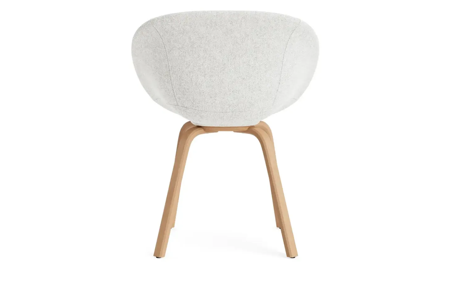Normann Copenhagen - Mat Armchair Full Upholstery Beech - Hallingdal 110