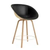 Normann Copenhagen - Mat Bar Armchair 65 cm Front Upholstery Hemp Beech/Cream - Ultra 41599