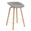 Normann Copenhagen - Mat Barstool 65 cm Full Upholstery Beech/Cream - Remix 133