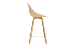 Normann Copenhagen - Mat Bar Chair 65 cm Beech/Cream - Hemp