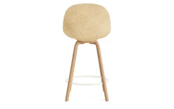Normann Copenhagen - Mat Bar Chair 65 cm Beech/Cream - Hemp