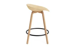 Normann Copenhagen - Mat Barstool 65 cm Beech/Black