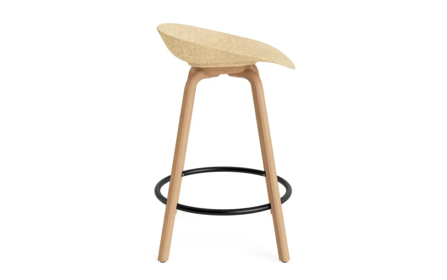 Normann Copenhagen - Mat Barstool 65 cm Beech/Black