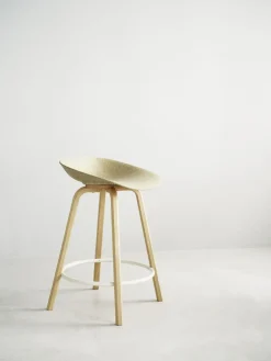 Normann Copenhagen - Mat Barstool 65 cm Beech/Black