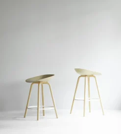 Normann Copenhagen - Mat Barstool 65 cm Beech/Black