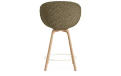 Normann Copenhagen - Mat Bar Armchair 65 cm Beech/Cream - Seaweed