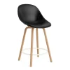 Normann Copenhagen - Mat Bar Chair 65 cm Full Upholstery Beech/Cream - Ultra 41599