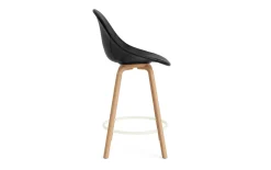 Normann Copenhagen - Mat Bar Chair 65 cm Full Upholstery Beech/Cream - Ultra 41599