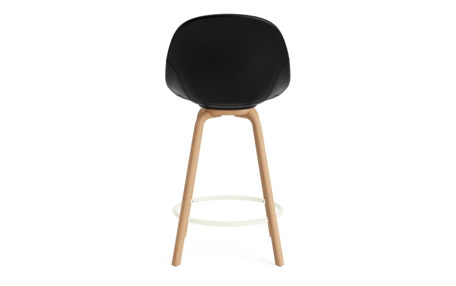 Normann Copenhagen - Mat Bar Chair 65 cm Full Upholstery Beech/Cream - Ultra 41599