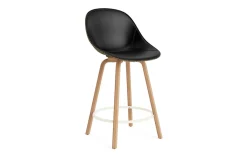 Normann Copenhagen - Mat Bar Chair 65 cm Front Upholstery Seaweed Beech/Cream - Ultra 41599