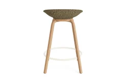 Normann Copenhagen - Mat Barstool 65 cm Beech/Cream