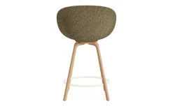 Normann Copenhagen - Mat Bar Armchair 65 cm Front Upholstery Seaweed Beech/Cream - Ultra 41599