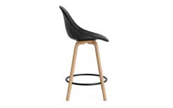 Normann Copenhagen - Mat Bar Chair 65 cm Full Upholstery Beech/Black - Ultra 41599