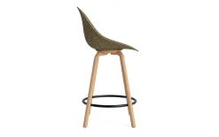 Normann Copenhagen - Mat Bar Chair 65 cm Beech/Black - Seaweed