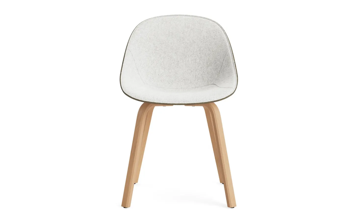 Normann Copenhagen - Mat Chair Front Upholstery Seaweed Beech - Hallingdal 110
