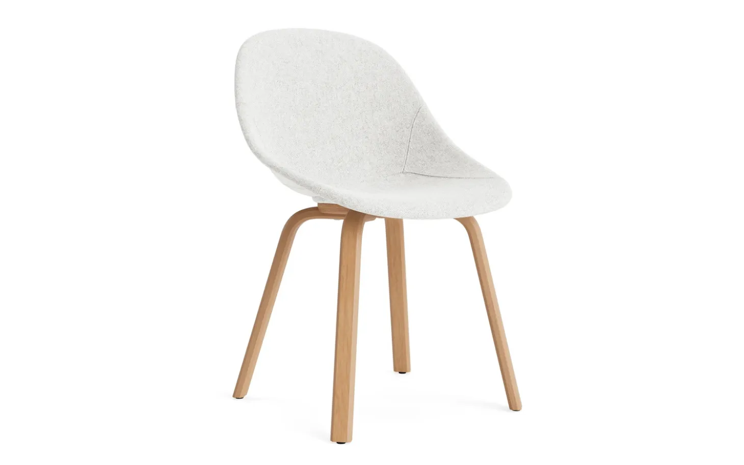 Normann Copenhagen - Mat Chair Full Upholstery Beech - Hallingdal 110