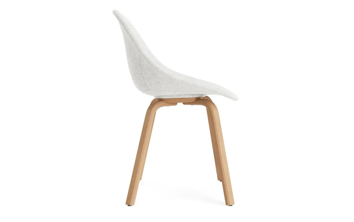 Normann Copenhagen - Mat Chair Full Upholstery Beech - Hallingdal 110