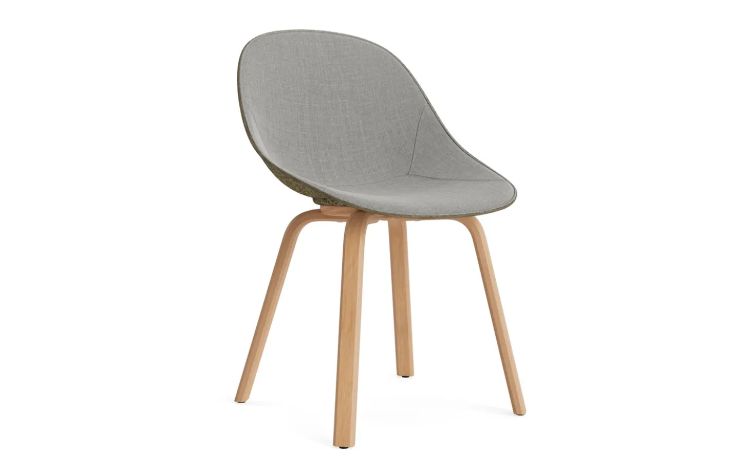 Normann Copenhagen - Mat Chair Front Upholstery Seaweed Beech - Remix 133