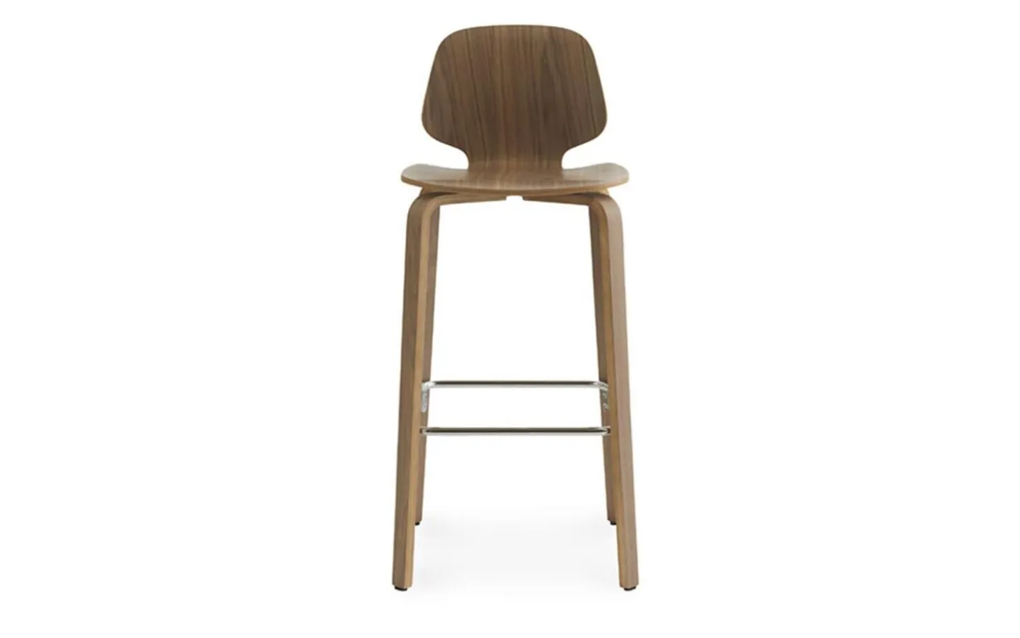 Normann Copenhagen - My Chair Barstool 75 cm Walnut