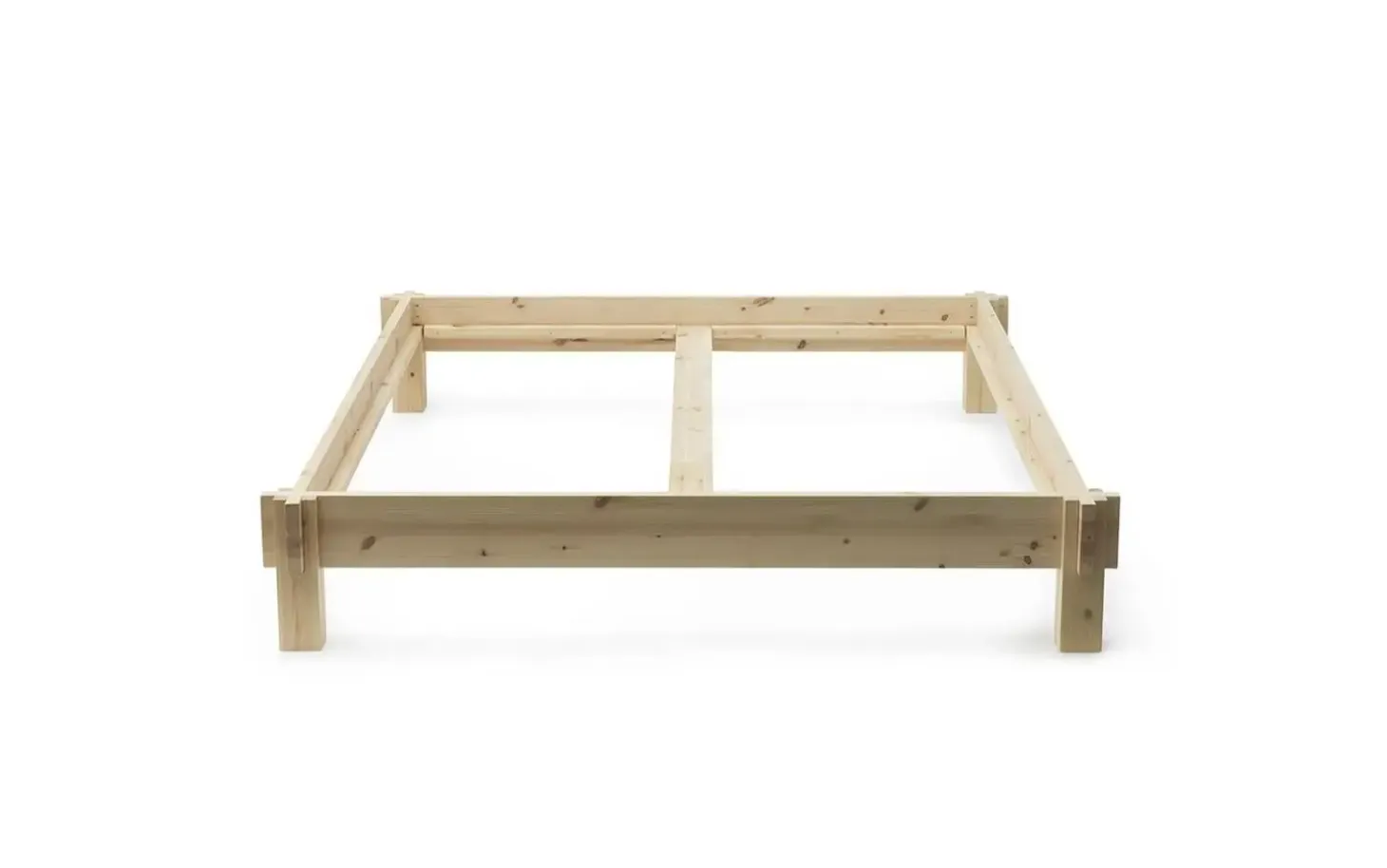 Normann Copenhagen - Notch Bed Frame 160 x 200 cm - Pine