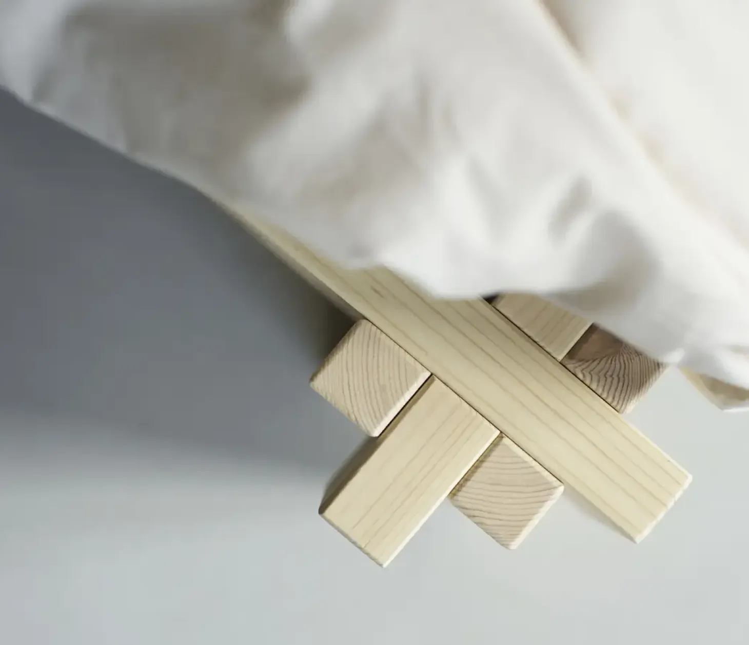Normann Copenhagen - Notch Bed Frame 160 x 200 cm - Pine