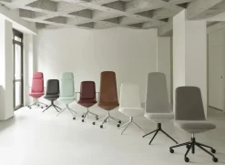 Normann Copenhagen - Off Chair High 5W Gas Lift Alu