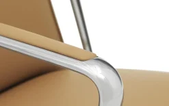 Normann Copenhagen - Pad Lounge Chair High Swivel Alu