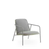 Normann Copenhagen - Pad Lounge Chair Low Grey Steel