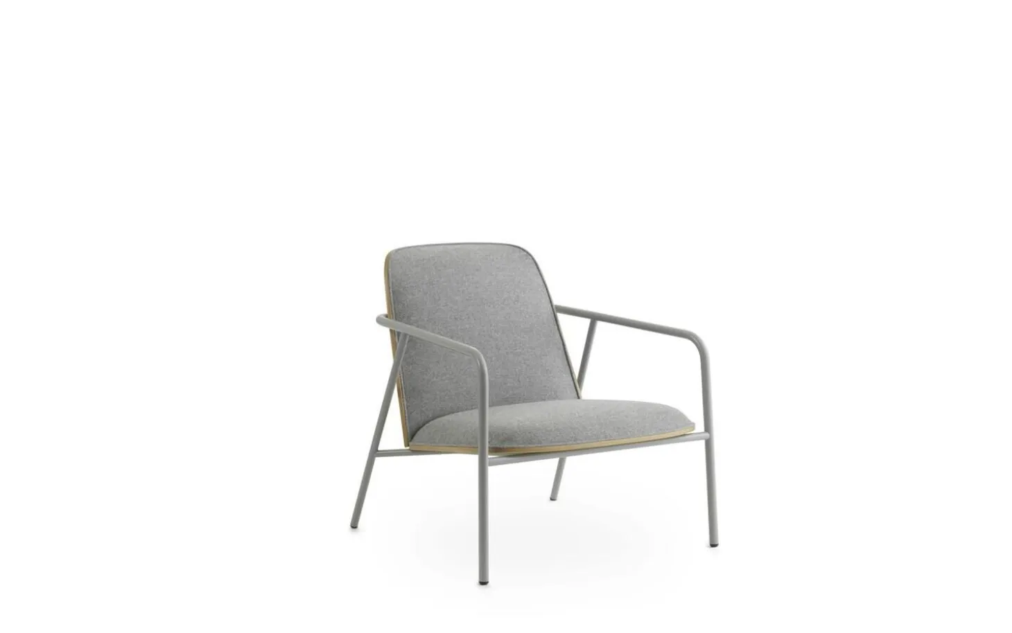 Normann Copenhagen - Pad Lounge Chair Low Grey Steel