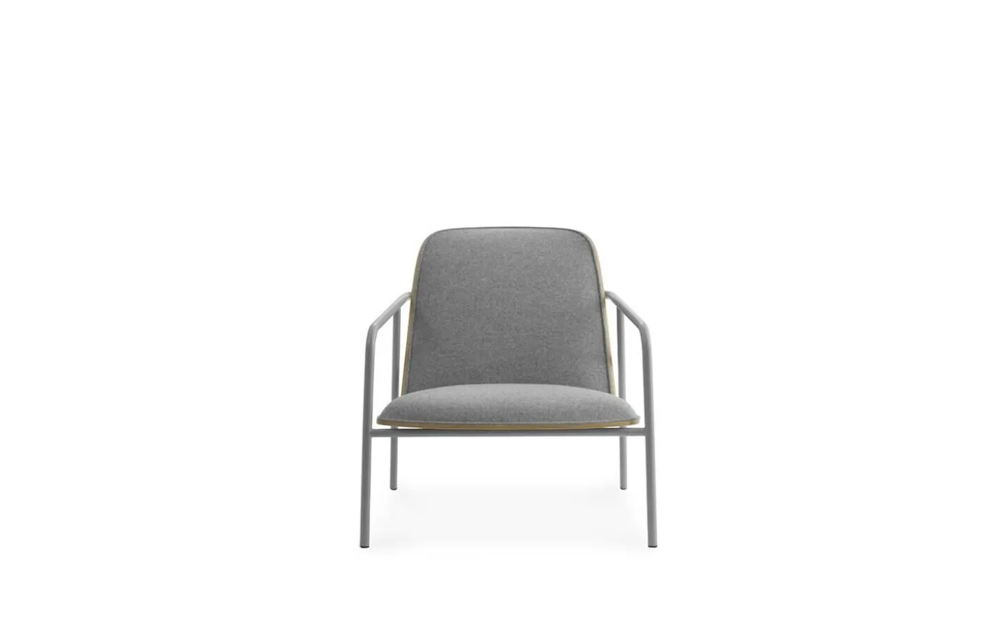 Normann Copenhagen - Pad Lounge Chair Low Grey Steel