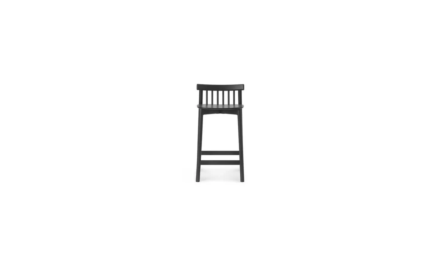 Normann Copenhagen - Pind Barstool 65 cm - Black Stained Ash