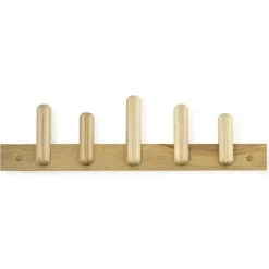 Normann Copenhagen - Play Knagerække - Eg - H: 17,2 x L: 60 x D: 6,3 cm