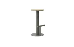 Normann Copenhagen - Pole Barstool 75 cm - Pine/Grey