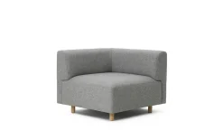 Normann Copenhagen - Redo Modular Sofa 150 Armrest/Corner Oak - Group 5