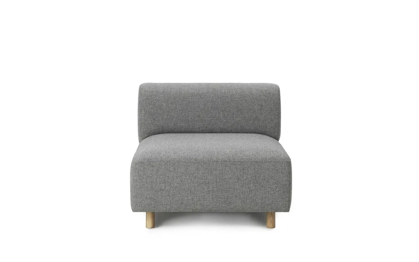 Normann Copenhagen - Redo Modular Sofa 110 Center Oak - Group 5